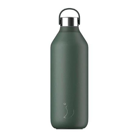 Chilly's 1L Series 2 Bottle   Pine Green