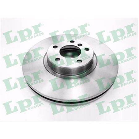LPR Front Axle Brake Discs (Pair)   Diameter: 348mm
