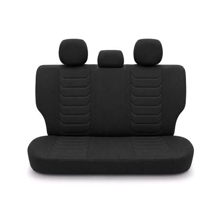 CARBON Style Seat Covers (Black) For Citroen C ZERO 2010 Onwards