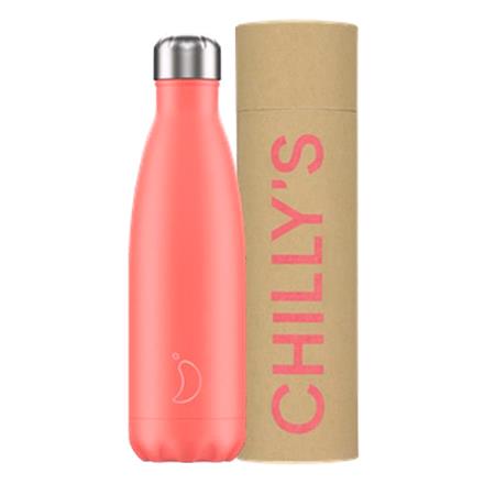 Chilly's 500ml Bottle   Pastel Coral