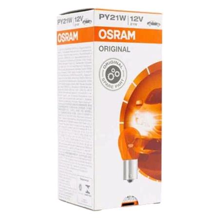 Osram Original 12V PY21W Amber Bulb   Single