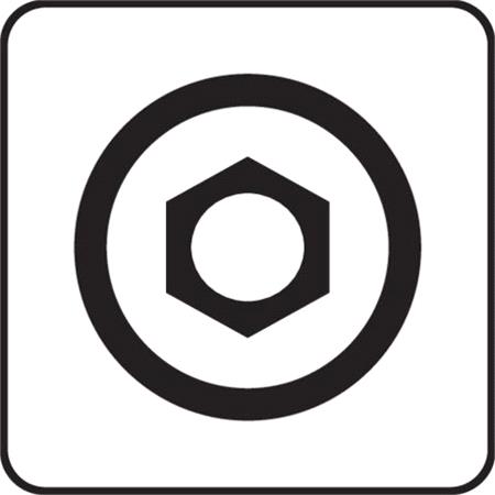 SCREWDRIVER BITS 1/4 25MM HEX H6 2 PCS