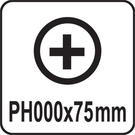 PHILLIPS PRECISION SCREWDRIVER PH000x75