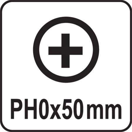 PHILLIPS PRECISION SCREWDRIVER PH0x50MM