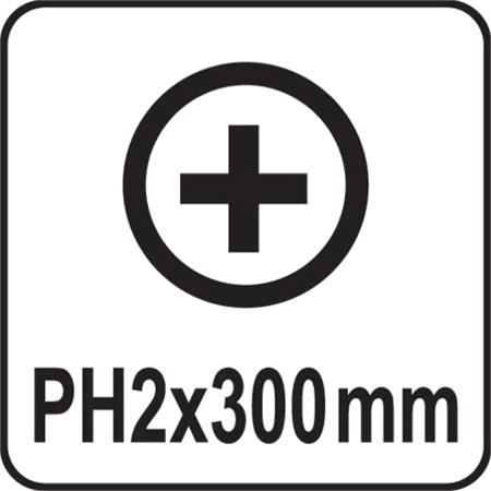 PHILLIPS SCREWDRIVER PH2x300MM