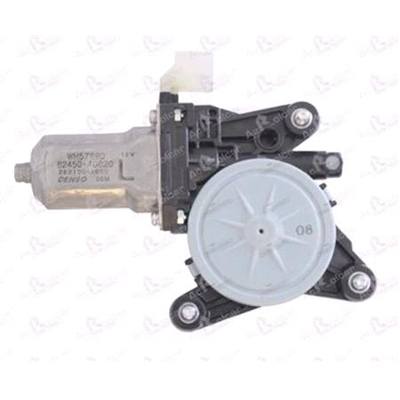 Window Motor   Kia Carnival 2006 to 2014, 4 Door Models, WITHOUT One Touch/Antipinch, motor has 2 pins/wires