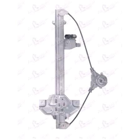 Window Regulators   Kia Carnival 2006 to 2014, 4 Door Models, WITHOUT One Touch/Antipinch, holds a standard 2 pin/wire motor