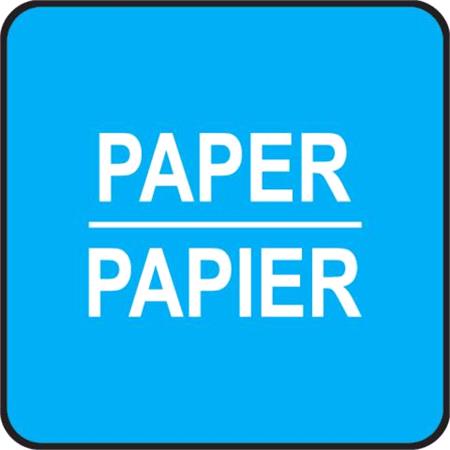 WASTE BAGS FOR PAPER 120L 10PCS