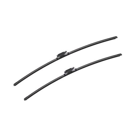 Bremen Vision Flat Wiper Blade Front Set (600 / 400mm   Bayonet Arm Connection) for DS DS 3 Convertible, 2015 Onwards