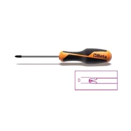 Beta Grip PH4 x 10mm x 200mm Screwdriver for Cross Head Phillips Screws