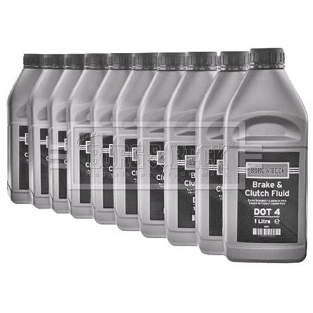 BRAKE FLuID DOT 4 1 ltr x 10
