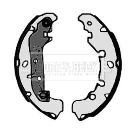 Borg & Beck Brake Shoe (Set)   BBS6320