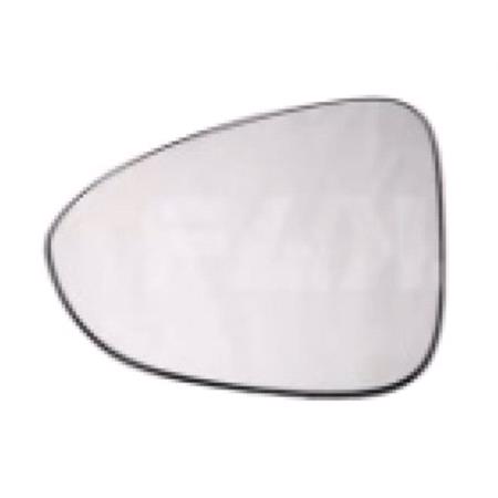 Left Stick On Wing Mirror Glass for Opel ZAFIRA 2011 Onwards