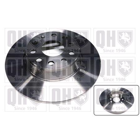 Quinton Hazell Rear Axle Brake Disc (Single)   Diameter: 286mm, for TRW braking system   BDC5495