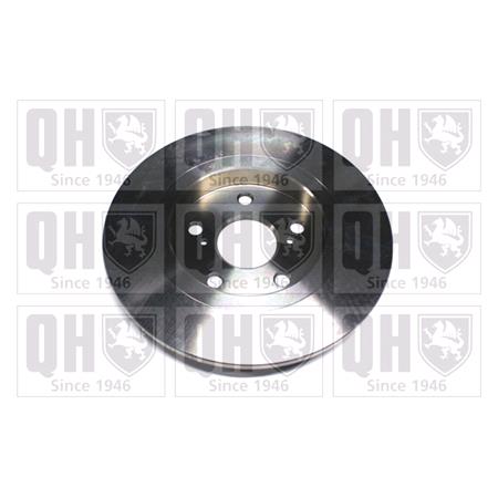 Quinton Hazell Rear Axle Brake Discs (Single)   Diameter: 290mm, for TRW braking system
