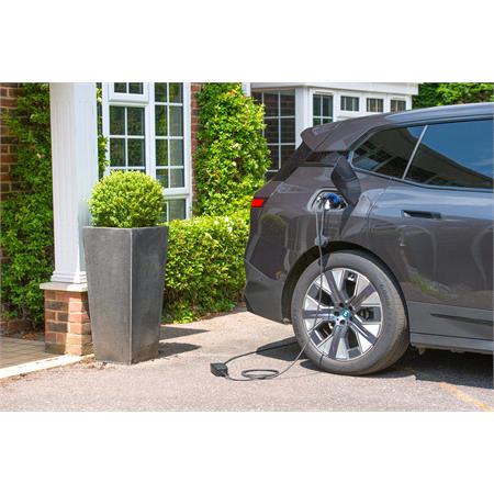 SyncEV UK 3 Pin Plug to Type 2 Granny Charging Cable 10A / 2.4kw   5m