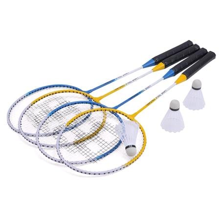 Toyrific Baseline Pro 4 Player Badminton Set with Net