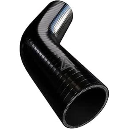 Black Silicone Elbow 45° (2 9/16”) 63mm