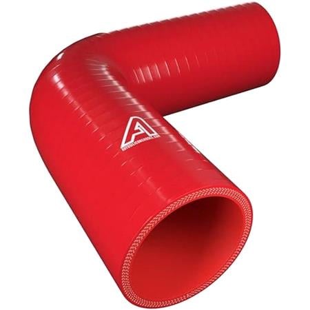 Red Silicone Elbow 90° (3”) 76mm