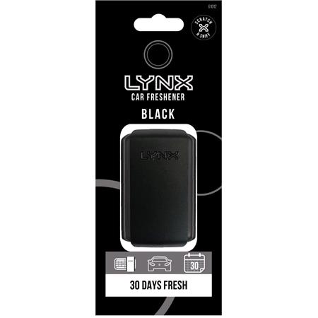 Lynx Black   Vent Clip Air Freshener