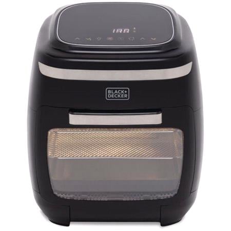 BLACK+DECKER 5 in 1 Digital Air Fryer Oven with Rotisserie, 11L