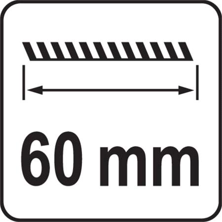 DOUBLE EDGE SCRAPER 6CM