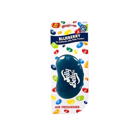 Jelly Belly Blueberry   3D Hanging Air Freshener