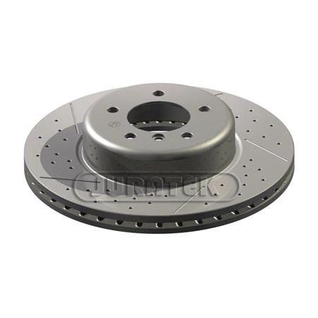 JURATEK Front Axle Brake Discs (Pair)   Diameter: 338mm, for vehicles with Performance brakes braking system