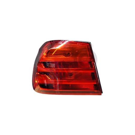 Left Rear Lamp (Outer, On Quarter Panel, LED, Original Equipment) for BMW 4 Series Coupe 2013 2017
