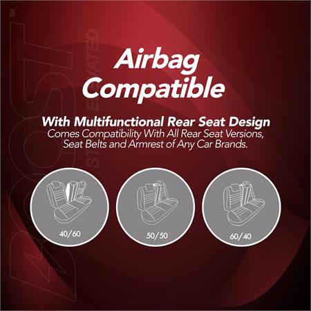 Boost Premium Cotton Leather Car Seat Covers   Black and Turquoise For Nissan ALMERA Mk II Saloon 2000 2006