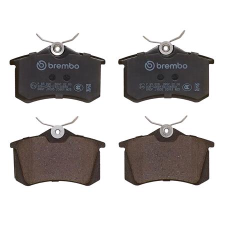 Brembo Rear Brake Pads (Full set for Rear Axle)   P85020