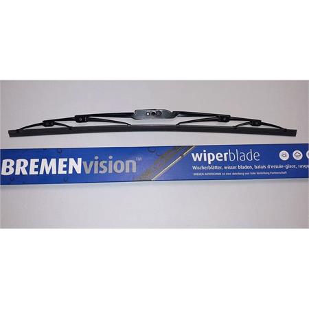 Bremen Vision Flat Wiper Blade (650mm   Pinch Tab Arm Connection) for Citroen C1 II, 2014 Onwards