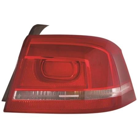 Right Rear Lamp (Outer, On Quarter Panel, Saloon Only, Supplied With Bulbholder, Original Equipment) for Volkswagen PASSAT 2011 on