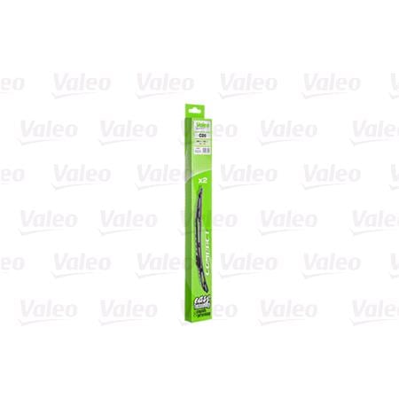 Valeo C28 Compact Wiper Blade Front Set (280 / 280mm) for 1300 1965 to 1970