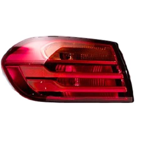 Left Rear Lamp (LED Type, Outer, On Quarter Panel, Supplied With Bulb Holder, Original Equipment) for BMW 4 Series Coupe 2013 on