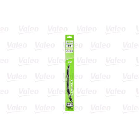 Valeo C45 Compact Wiper Blade (450mm) for CONCERTO Saloon 1989 to 1995