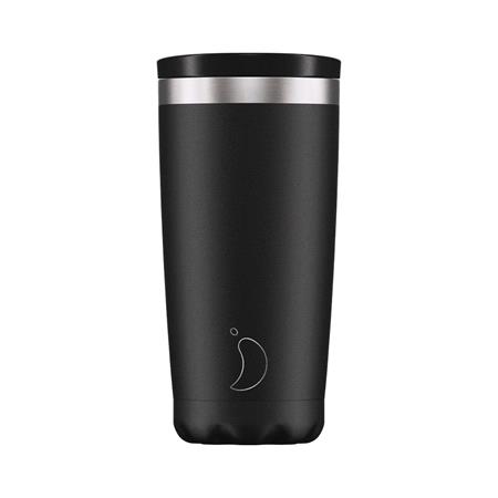 Chilly's 500ml Coffee Cup   Mono Black