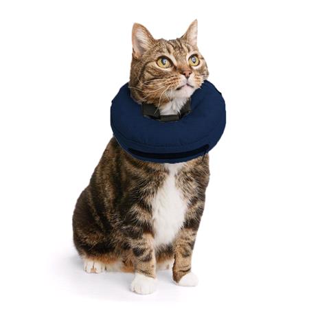 Cat Inflatable Protective Comfort Post Surgery Collar   (XXS) 14 18cm/6.5cm (Cats)