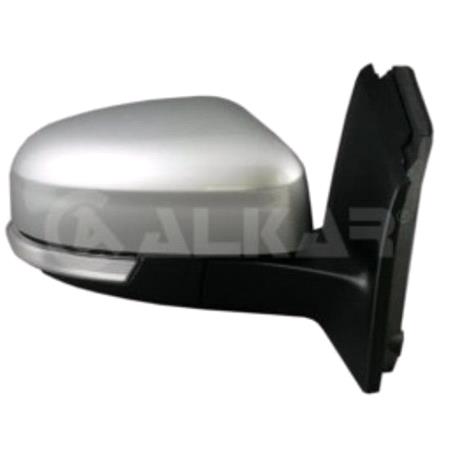 Right Wing Mirror (electric, heated, indicator, power folding, puddle lamp) for Ford FOCUS III Estate, 2011 2017