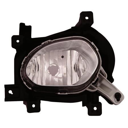 Right Front Fog Lamp (Takes H8 Bulb, Supplied Without Bulbholder, For Models With LED Daytime Running Light In Headlamp) for Kia CEE'D 2012 2015