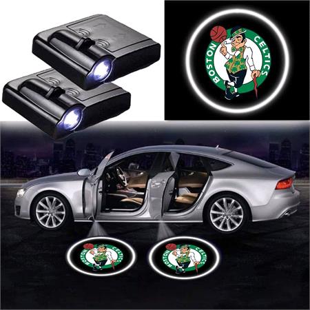 Boston Celtics Car Door LED Puddle Lights Set (x2)   Wireless