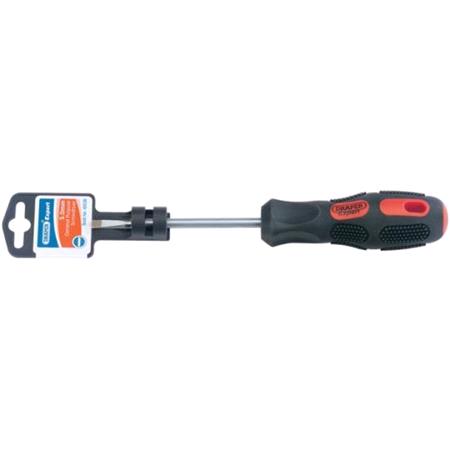 Draper Expert 40030 Plain Slot Parallel Tip Screwdriver (5mm x 200mm)