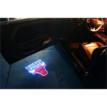 Chicago Bulls Car Door LED Puddle Lights Set (x2)   Wireless