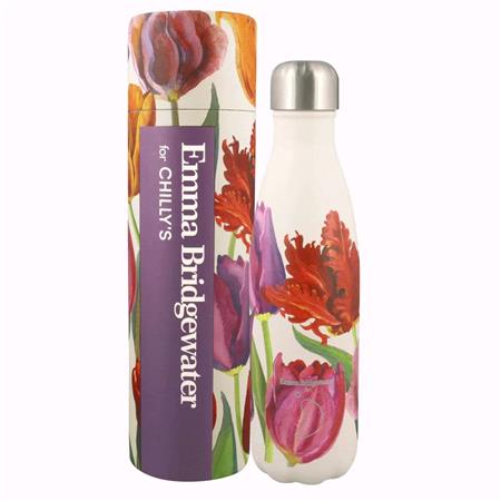 Chilly's 500ml Bottle   Tulips, By Emma Bridgewater