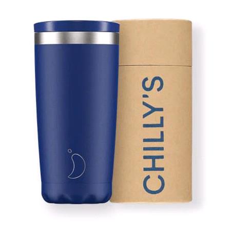 Chilly's 500ml Coffee Cup   Matte Blue