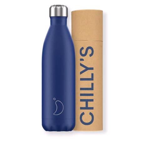 Chilly's 750ml Bottle   Matte Blue
