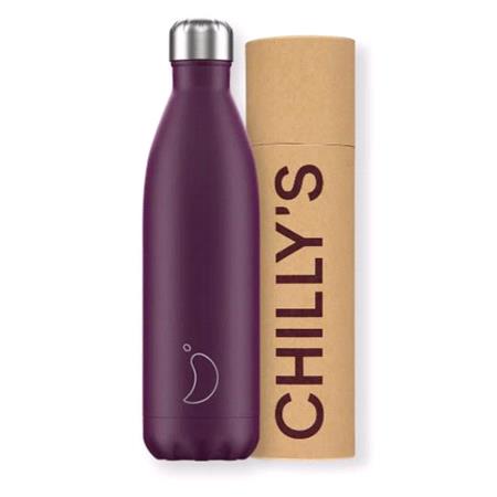 Chilly's 750ml Bottle   Matte Purple