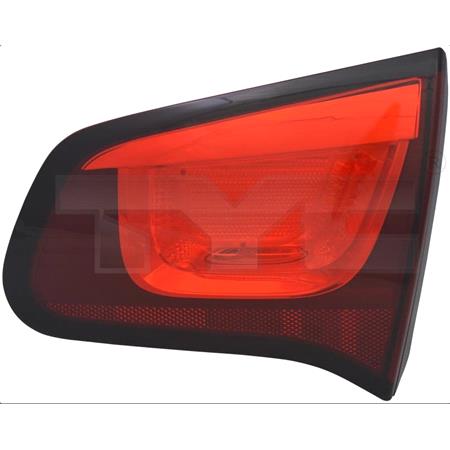 Right Rear Lamp (Inner On Boot Lid, Reflector Lamp, Original Equipment) for Citroen C3 2010 2013