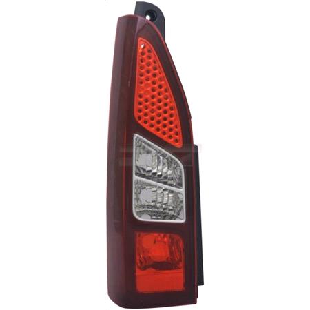 Left Rear Lamp (Single Door Models, Supplied Without Bulbholder) for Citroen BERLINGO Multispace 2012 on
