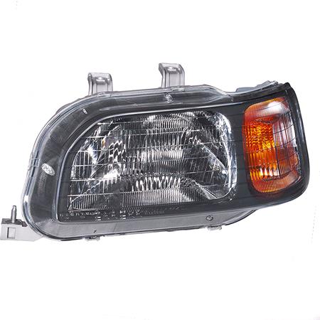 Left Headlamp (Original Equipment, 5 Door Hatchback Only) for Honda CIVIC VI Hatchback 1995 1997